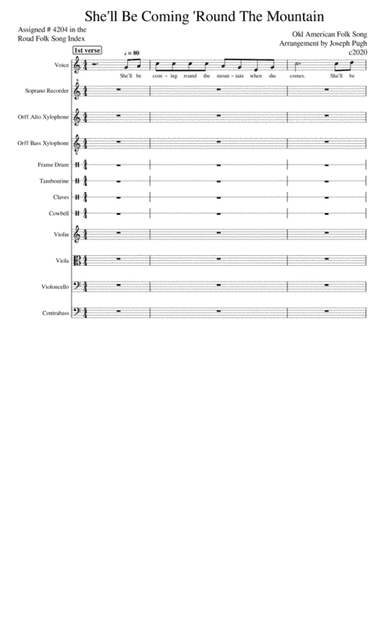 She'll Be Coming Round The Mountain (arr. Joseph Pugh)