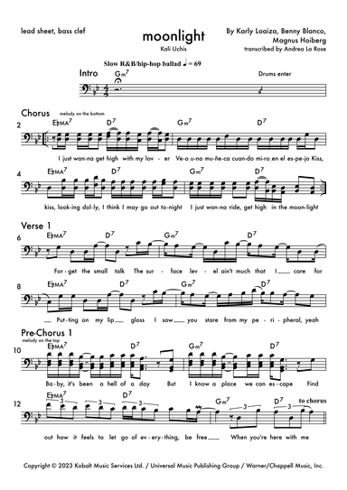 Moonlight (arr. Andrea La Rose)