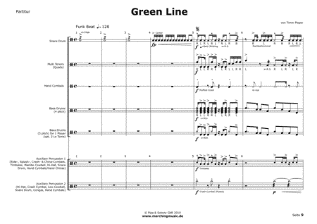 GREEN LINE (Drumline Feature)