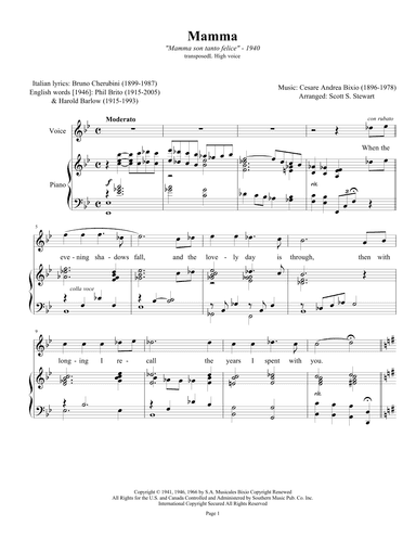 Mama (mamma) (arr. Scott S. Stewart)