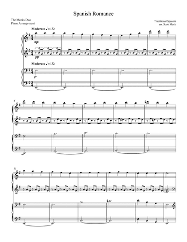 Spanish Romance (arr. Scott Meek)