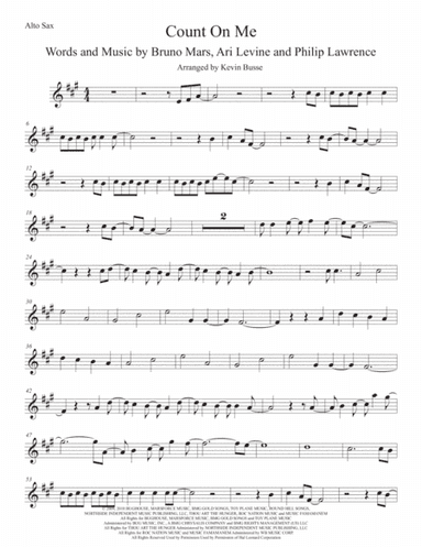 Count On Me (arr. Kevin Busse)
