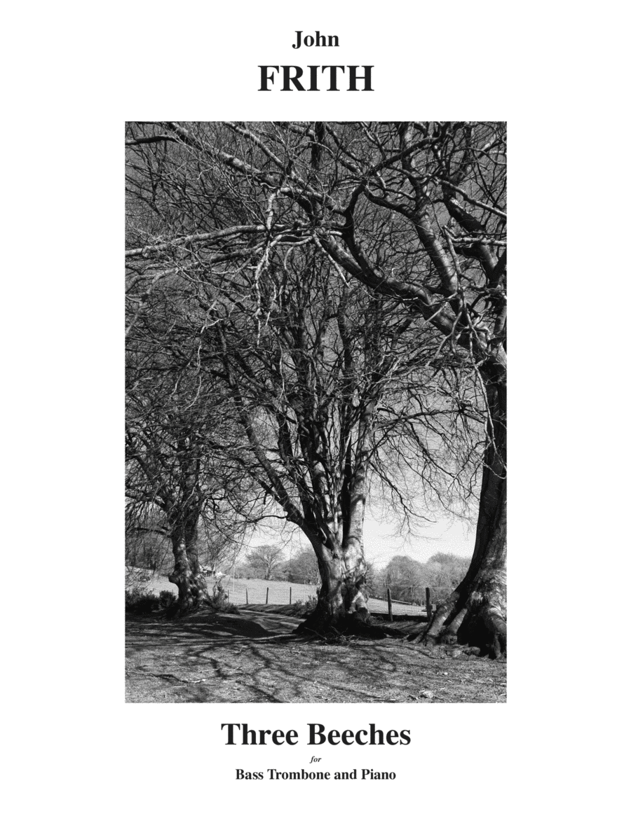 Three Beeches for Bass Trombone and Piano