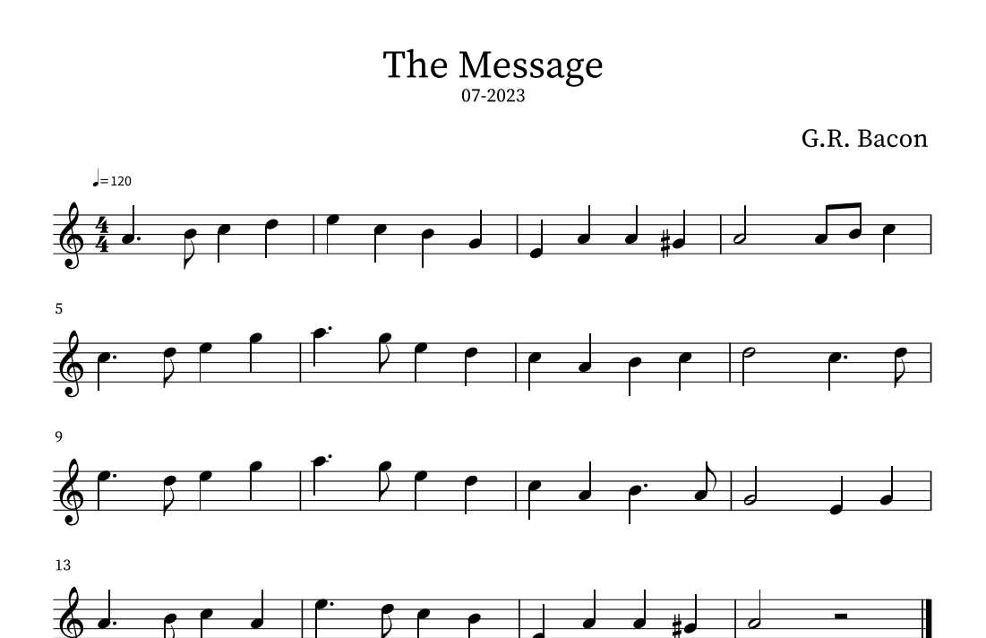 The Message