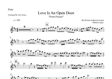 Love Is An Open Door (arr. Alex Souza)