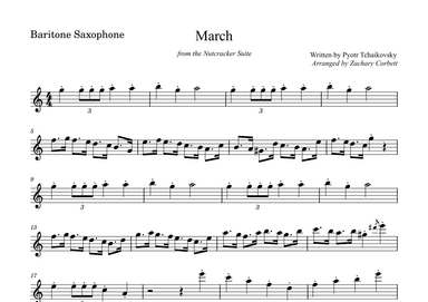 March from the Nutcracker Suite (arr. Zachary Corbett)