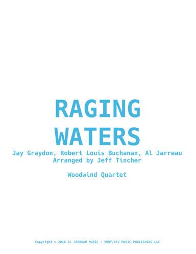 Raging Waters (arr. Jeff Tincher)