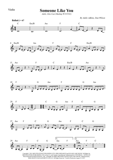 Someone Like You (arr. Wesley S. SIlva)