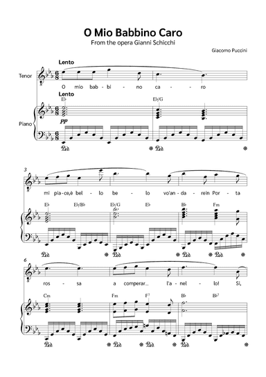 O Mio Babbino Caro (arr. Jackson Spindler)