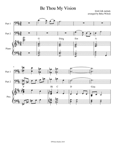Be Thou My Vision (arr. Beka Wilson)