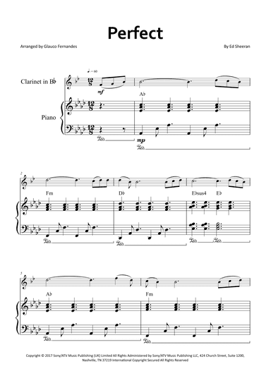 Perfect (arr. Glauco Fernandes)