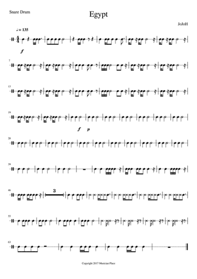 Egypt - Snare Drum