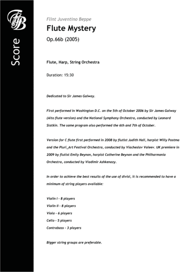 Flute Mystery Op.66b