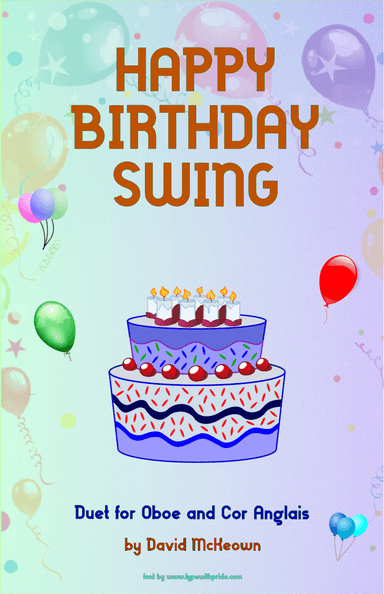 Happy Birthday Swing, for Oboe and Cor Anglais (or English Horn) Duet (arr. David McKeown)