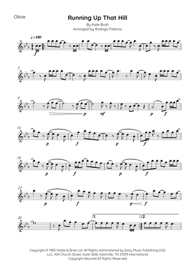 Running Up That Hill (arr. Rodrigo Faleiros)