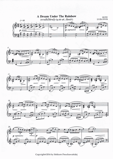 Op.69 A Dream Under The Rainbow [Dr.QUEW]