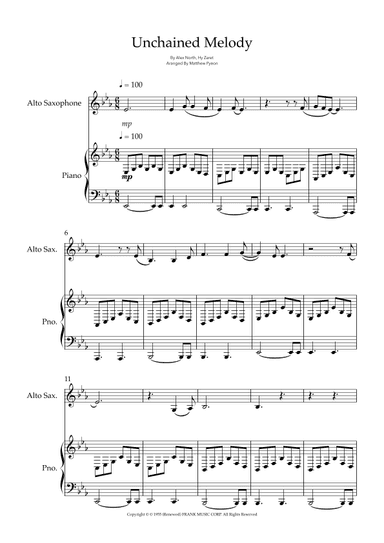 Unchained Melody (arr. Matthew pyeon)