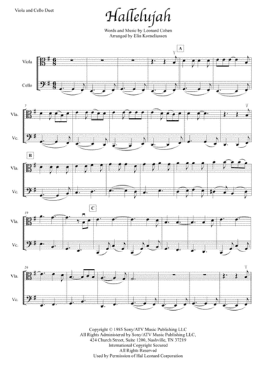 Hallelujah (arr. Elin Korneliussen)