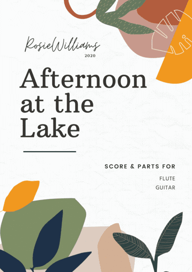 Afternoon at the Lake for Flute & Guitar