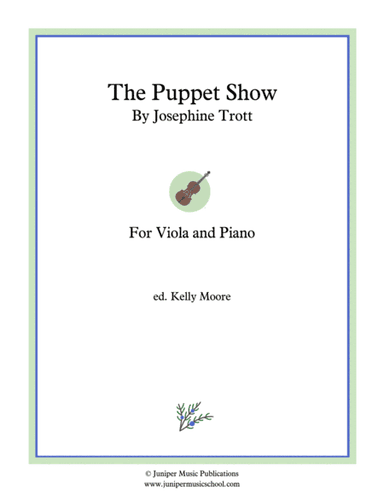 The Puppet Show for Viola and Piano (arr. Kelly Moore)