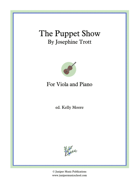The Puppet Show for Viola and Piano (arr. Kelly Moore)