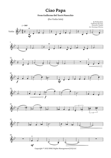 Ciao Papa (arr. Henrique Oliveira)