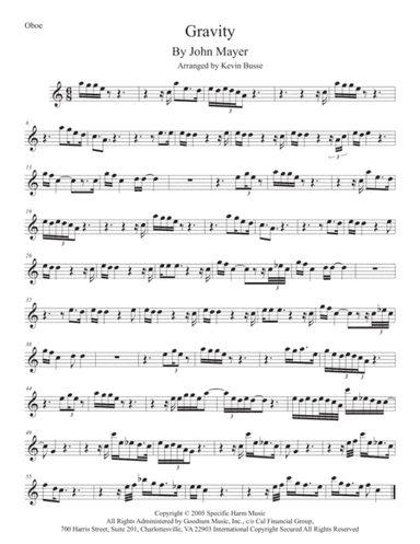 Gravity (arr. Kevin Busse)