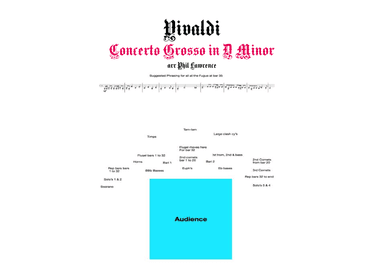 Concerto Grosso in D Minor score and parts (arr. Phillip Lawrence)