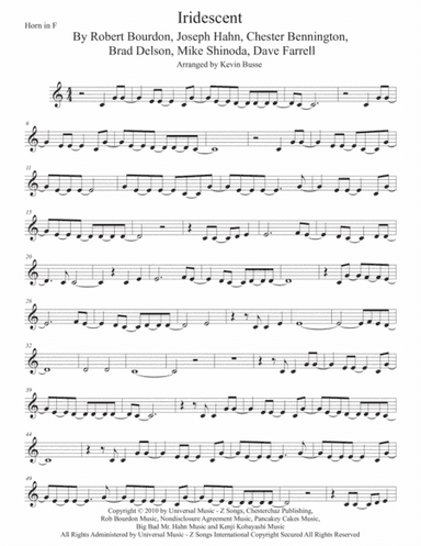 Iridescent (arr. Kevin Busse)