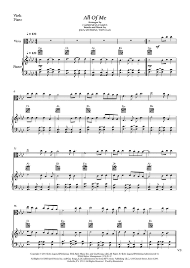 All Of Me (arr. Cássio Silva Chaves)