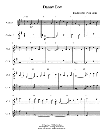 Danny Boy (arr. Dominic Meccia)