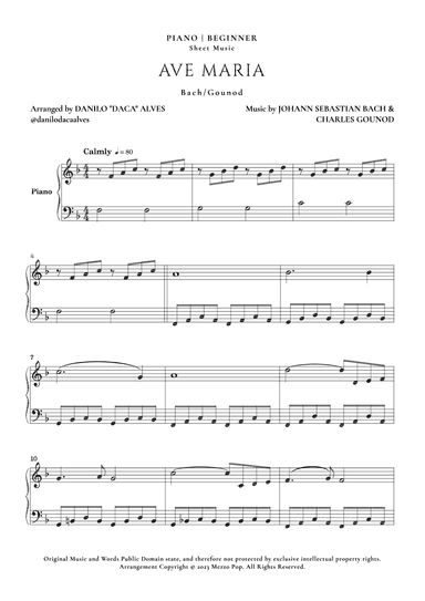 Ave Maria (arr. Danilo "Daca" Alves)