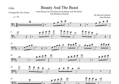 Beauty And The Beast (arr. Alex Souza)