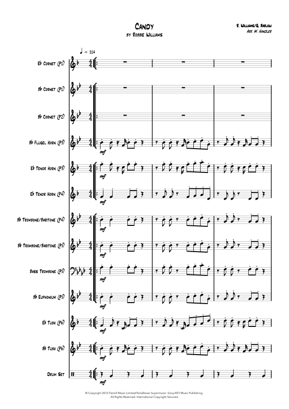 Candy (arr. Marcel Handler)