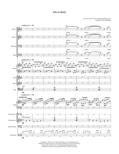 Silver Bells (arr. David Maddux)