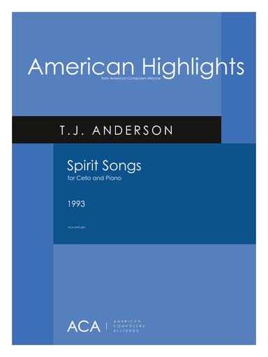 [Anderson] Spirit Songs