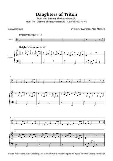 Daughters Of Triton (arr. André Nusa)