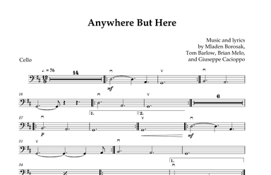 Anywhere But Here (arr. David Lartey)
