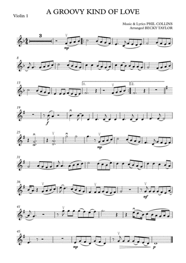 A Groovy Kind Of Love (arr. Becky Taylor)