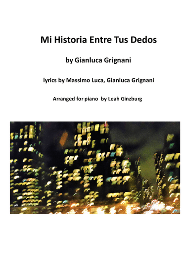 Mi Historia Entre Tus Dedos (arr. Leah Ginzburg)