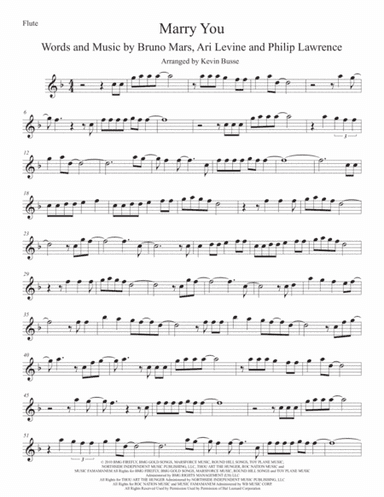 Marry You (arr. Kevin Busse)