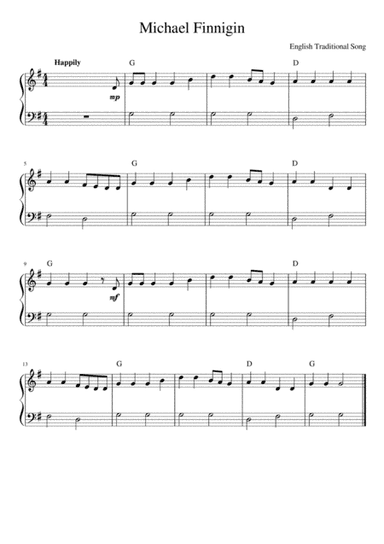 Michael Finnigin (arr. Kaiserin Rebecca)