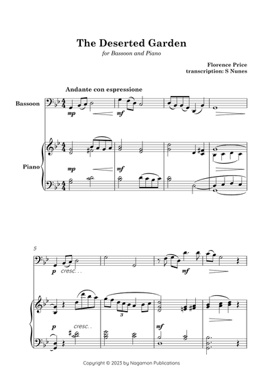 The Deserted Garden (arr. Steven Nunes)