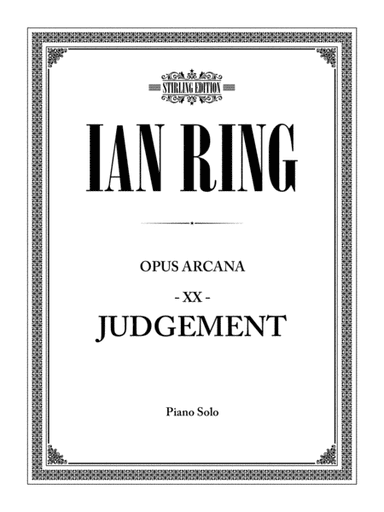 Ian Ring - Opus Arcana - 20 - Judgement