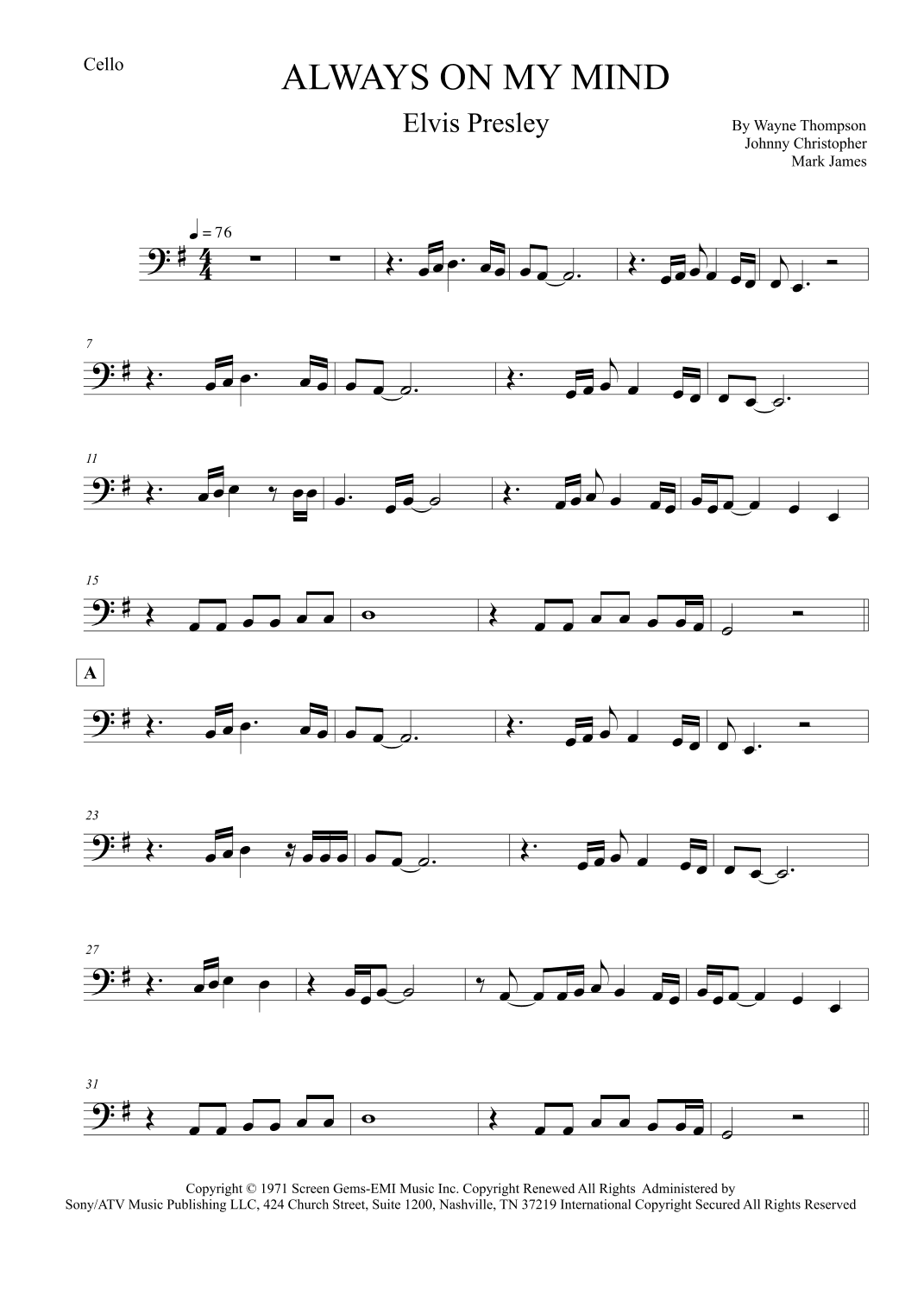 Always On My Mind (arr. Leo Silva)