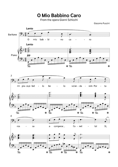 O Mio Babbino Caro (arr. Jackson Spindler)