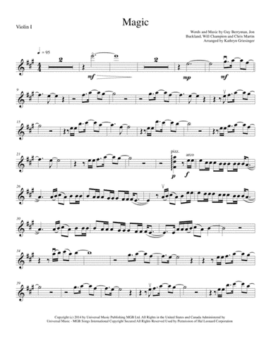 Magic (arr. Kathryn Griesinger)
