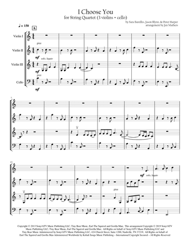 I Choose You (arr. Jen Mathers)