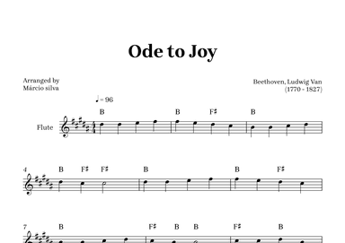 Ode to Joy (arr. Márcio Silva)