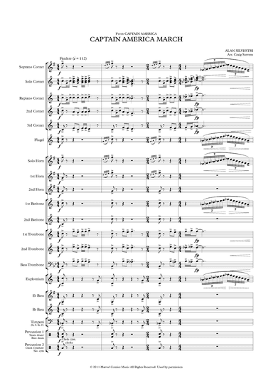 Captain America March (arr. Craig Stevens)